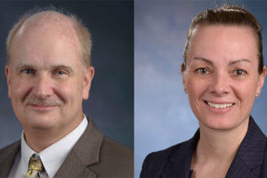 Houchins, Varjas Named Georgia State Distinguished University Professors