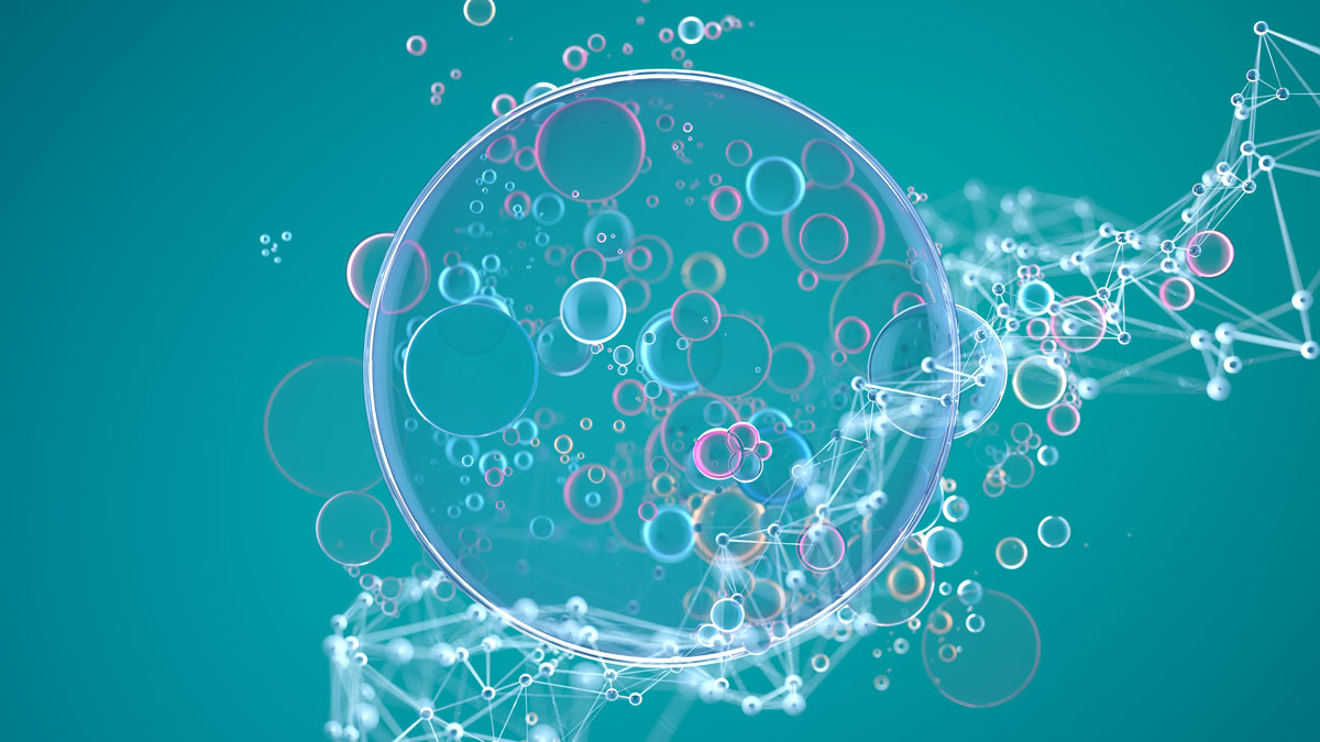Abstract molecular structure