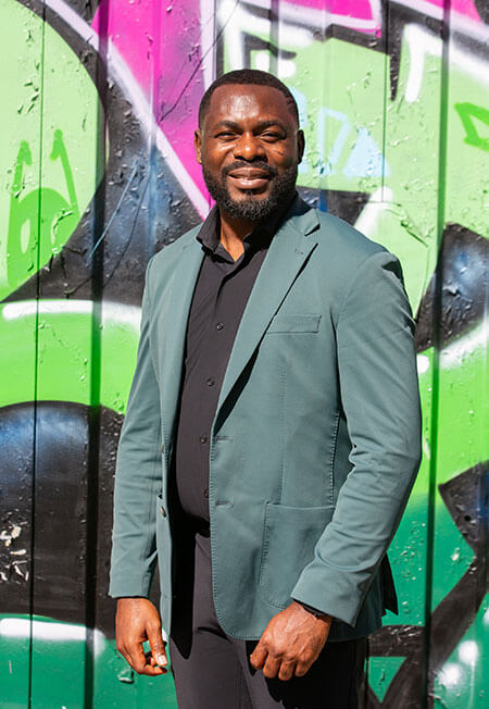 Doctor of Business Administration student Etchu "EJ" Ebott