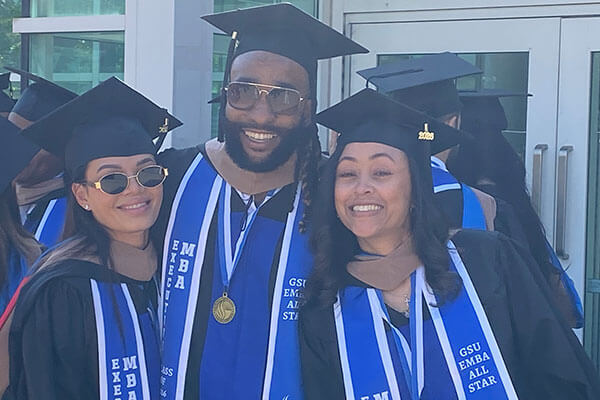 from left to right: Dara Issa, Malcom Sawyer, Brandis Stroud