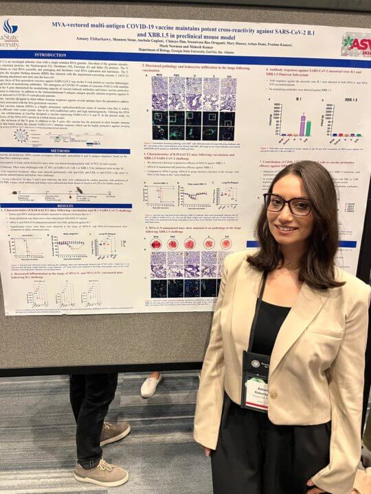 Researcher poster presentation