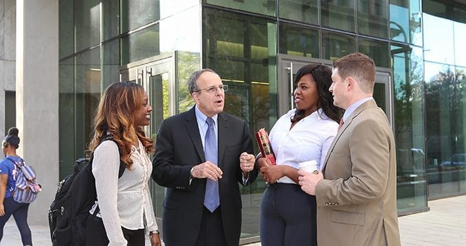Steven J. Kaminshine, dean and professor of law