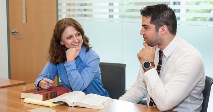 Summer Chandler and Armin Naghashzadeh (J.D./M.B.A. ’16)