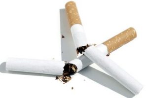 broken cigarettes